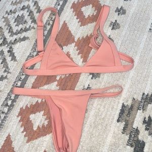 Zoeallover salmon color cece bikini